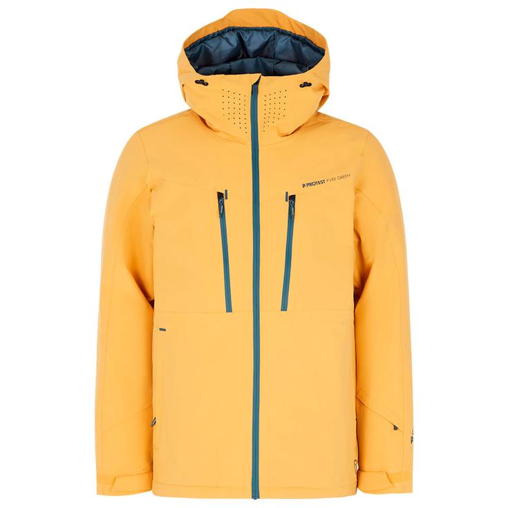 Protest Blouson Ski Prttimothy Snowjacket Cab Yellow Présentation