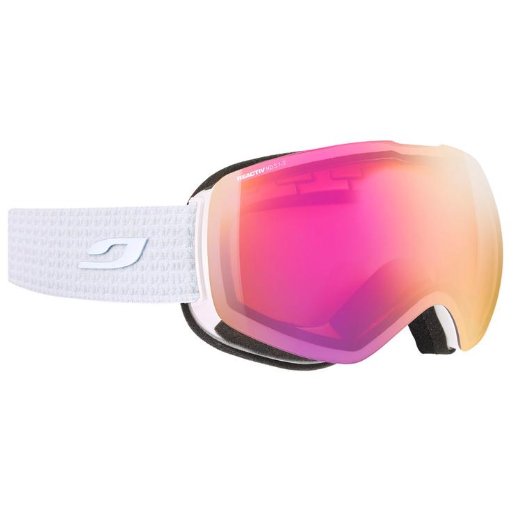 Julbo Masque de Ski Shadow Blanc Reactiv 1-3 Hd Présentation