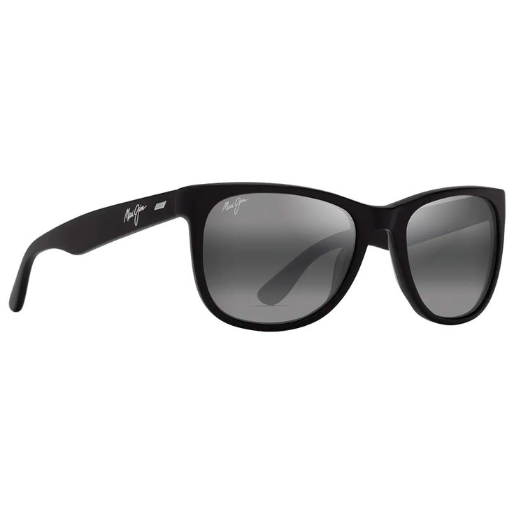 Maui Jim Lunettes de soleil Kikonia XL Shiny Melange Brown Havana Maui Ht Mineral Superthin Présentation