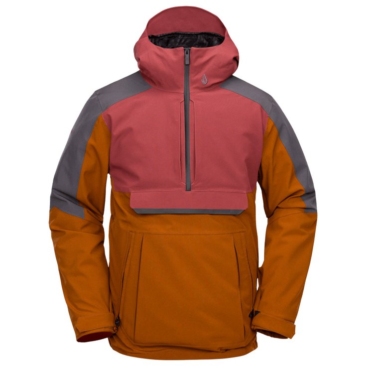 Volcom Blouson Ski Brighton Pullover Caramel Présentation