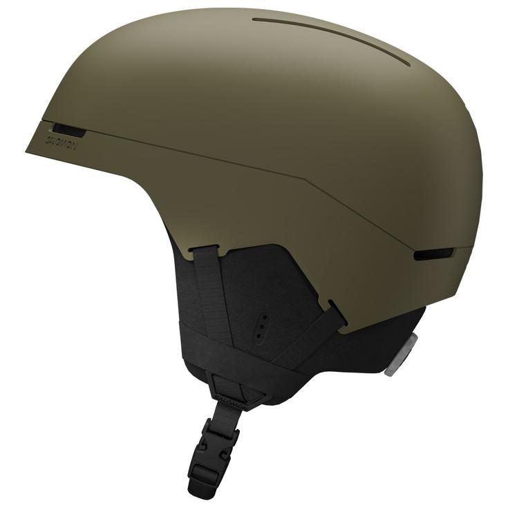 Salomon Casque Brigade Index Olive Night Présentation