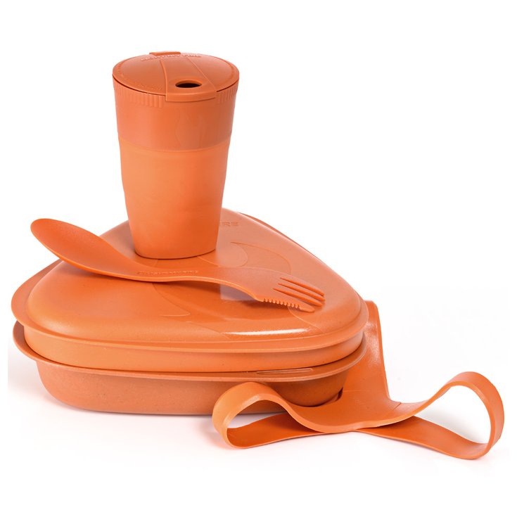 Light My Fire Kit Repas Complet Messkit Bio Rusty Orange Présentation