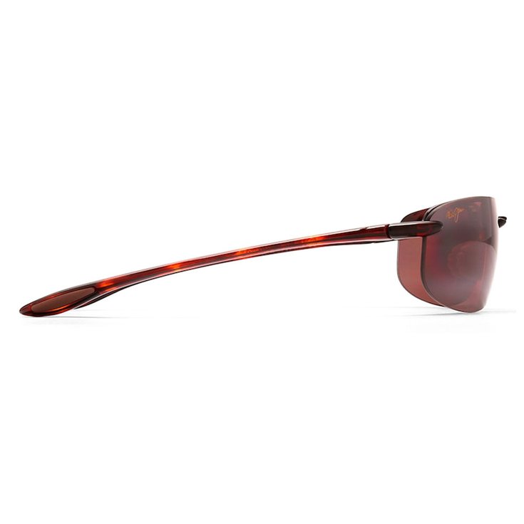 Maui Jim Lunettes de soleil Hookipa Ecaille Maui Rose Polycarbonate Bidegrade Côté