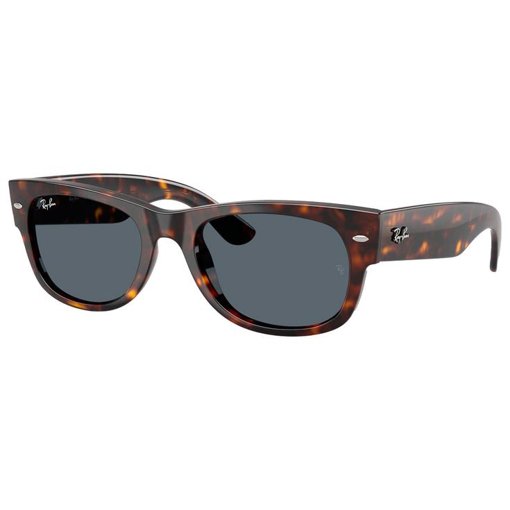 Ray Ban Lunettes de soleil RB0832S Mega Wayfarer II Polished Havana Blue Présentation