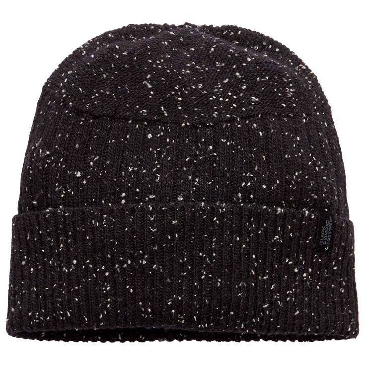 Black Diamond Bonnet Mixed Rib Beanie Black 