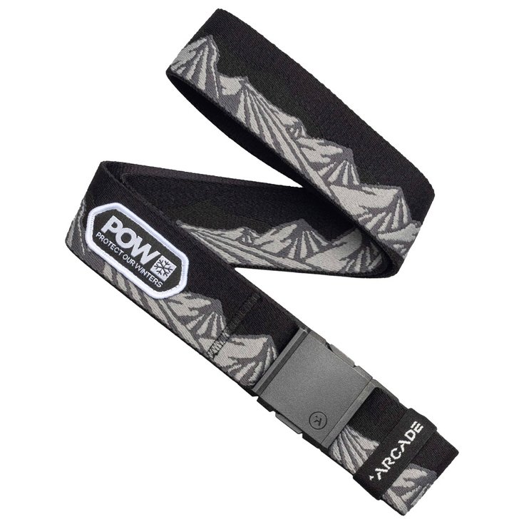 Arcade Ceinture Pow x Joseph Toney Black Charcoal Présentation