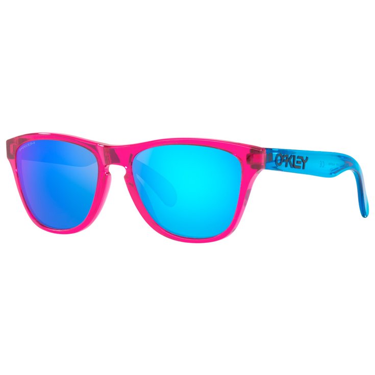Oakley Lunettes de soleil Frogskins Xxs Acid Pink Prizm Sapphire Présentation