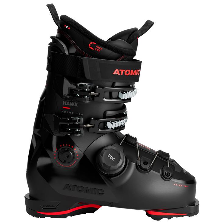 Atomic Chaussures de Ski Hawx Prime 100 Boa Black Red Devant