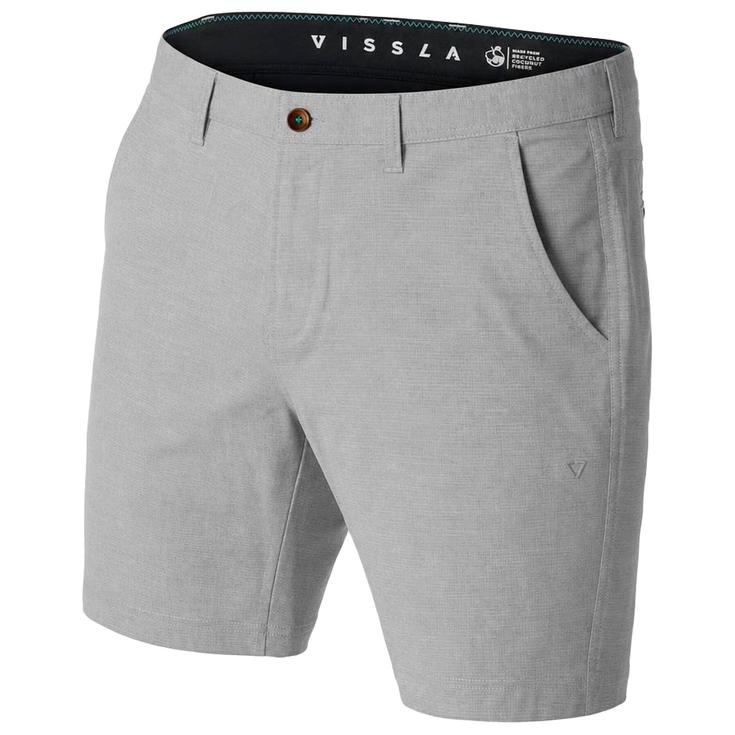 Vissla Boardshort Fin Box Hybrid 19.5" Graphite Présentation