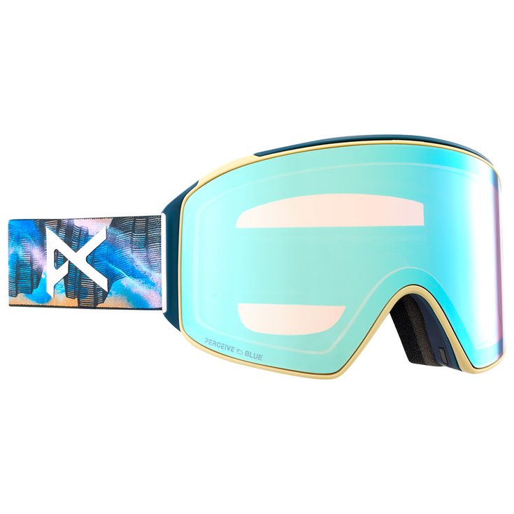 Anon Masque de Ski M4 Toric MFI Chet Malinow Perceive Variable Blue + Perceive Cloudy Burst Présentation