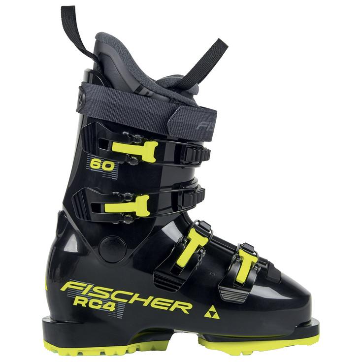 Fischer Chaussures de Ski Rc4 60 Jr Gw Black Black Côté