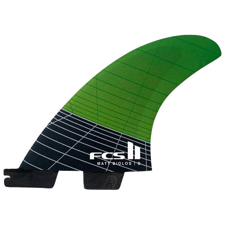 Fcs Ailerons Surf II Matt Biolo PC Carbon Tri - L Présentation