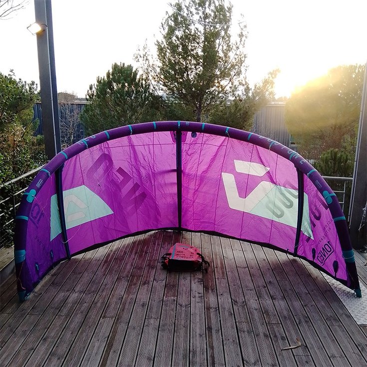Duotone Aile de Kite Aile Kite Occasion Duotone Neo 2020/21 - 10m - violet 