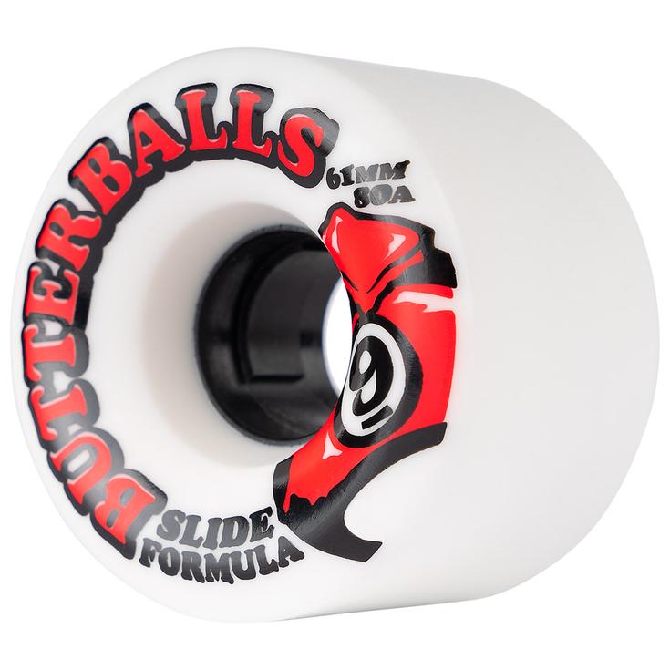 Sector 9 Roues longboard skate 61Mm 80A Centerset Butterballs Slide White Présentation