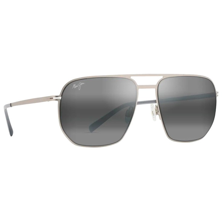 Maui Jim Lunettes de soleil Shark's Cove Titane Neutral Grey MauiBrilliant Présentation