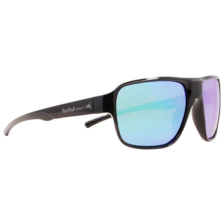 Red Bull Spect Lunettes de soleil Chop Shiny Black Smoke Purple Green Mirror Présentation