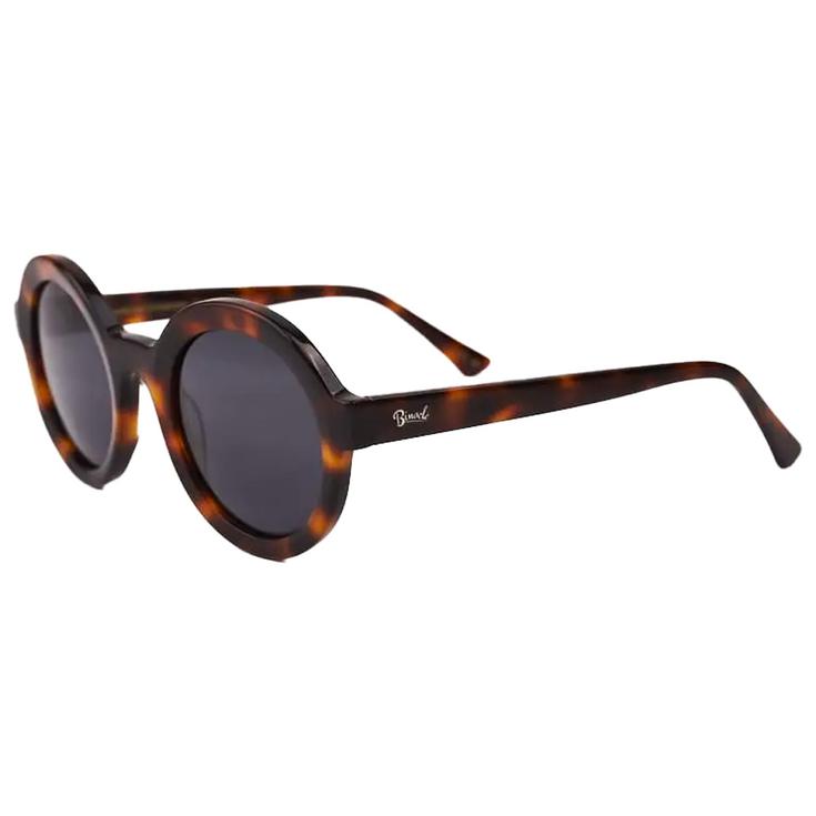 Binocle Eyewear Lunettes de soleil Habana Shiny Tortoise Gradient Grey Polarized Présentation