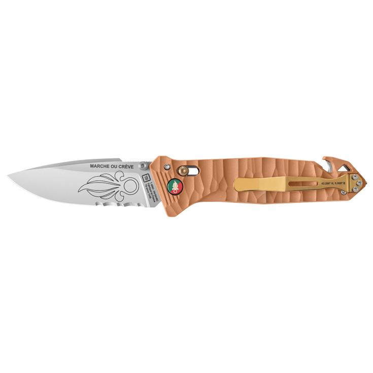 TB Outdoor Couteaux (couverts) C.A.C Toxifié Camouflage Légion Etrangère Présentation