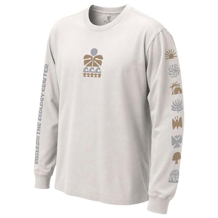 Vissla Tee-shirt Tec Abundant Ls White Présentation