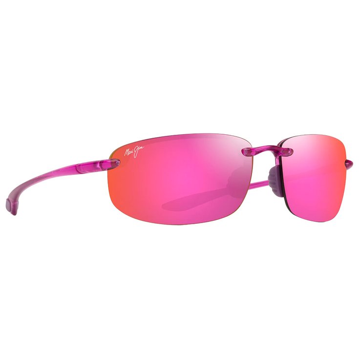 Maui Jim Lunettes de soleil Hookipa Shiny Trans Cyclamen Pink Maui Sunrise MauiPure Présentation