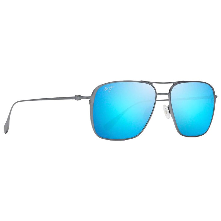 Maui Jim Lunettes de soleil Beaches Asian Fit Gris Colombe Bleu Hawaï MauiBrilliant Présentation