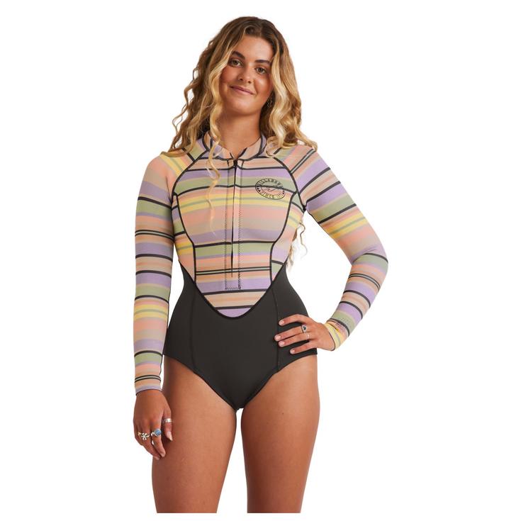Billabong Shorty Salty Dayz Natural LS Spring Black Multi Présentation