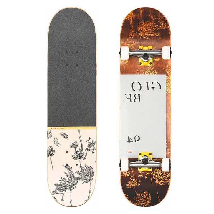 Globe Skate Skateboard Globe G2 Typhoon - Yellow - 8.0" - Sans 