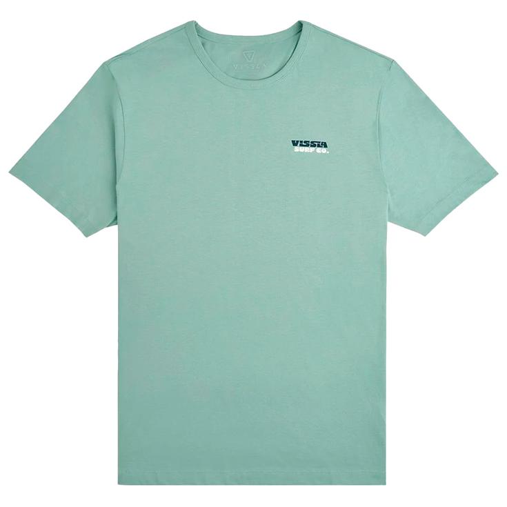 Vissla Tee-shirt Sunset Wave Short Sleeve Jade Présentation