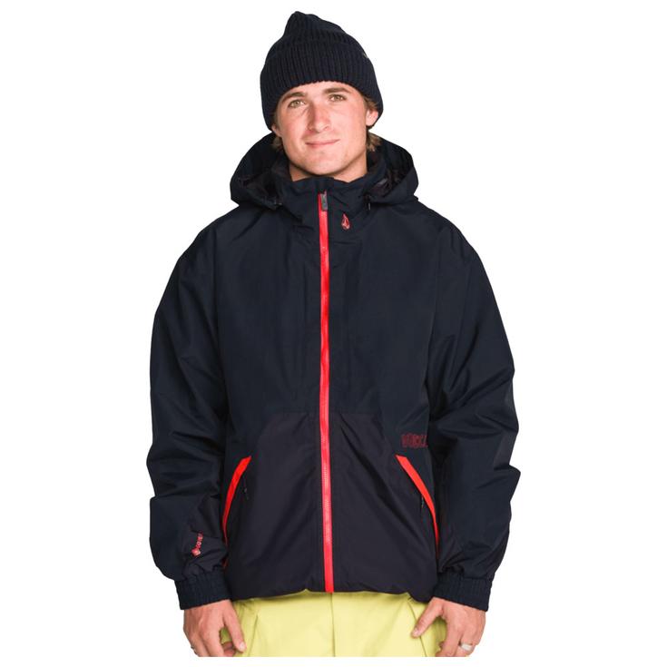 Volcom Blouson Ski Longo Gore Tex Black Présentation