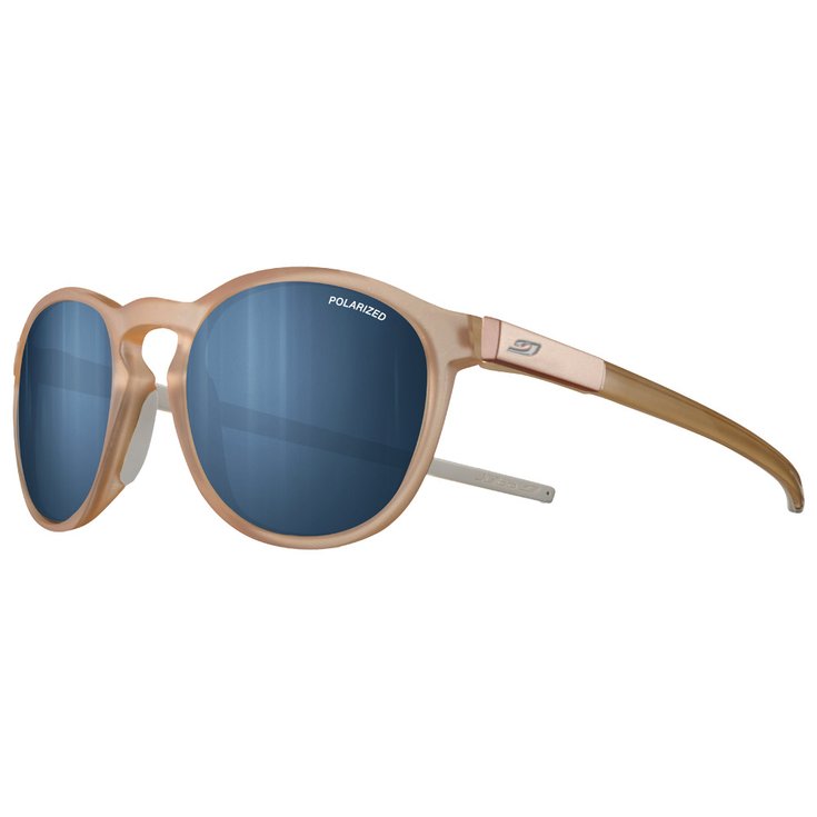 Julbo Lunettes de soleil Shine L Translucide Brillant Blush Gris Clair Spectron 3 Polarized Présentation