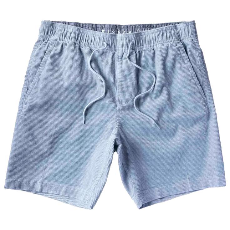 Vissla Short No See Ums Cord Eco 17" Elastic Light Slate Présentation