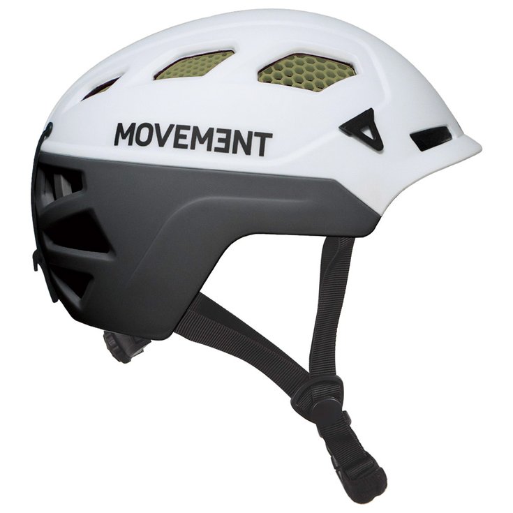 Movement Casque 3Tech Alpi Honeycomb White Black Olive Présentation