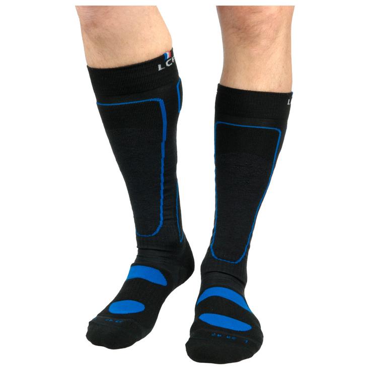 La Chaussette de France Chaussettes Vanoise Bleu Présentation