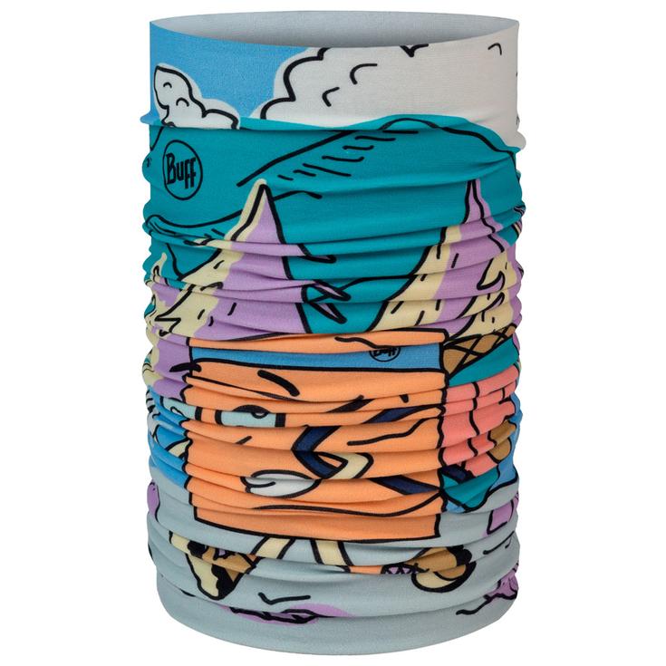 Buff Tour de cou Original Ecostretch Youth Neckwear Teyt Multi Présentation