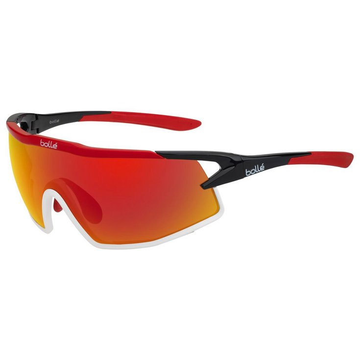 Bolle Lunettes de soleil B-Rock Black Shiny Phantom Brown Red Cat 2-3 Présentation