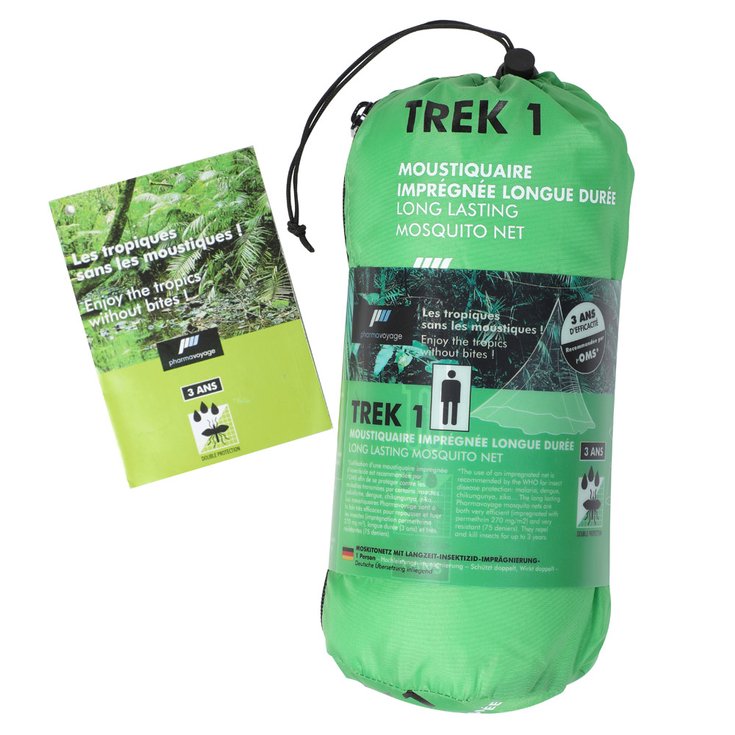 Pharmavoyage Moustiquaire Trek 1 White Présentation