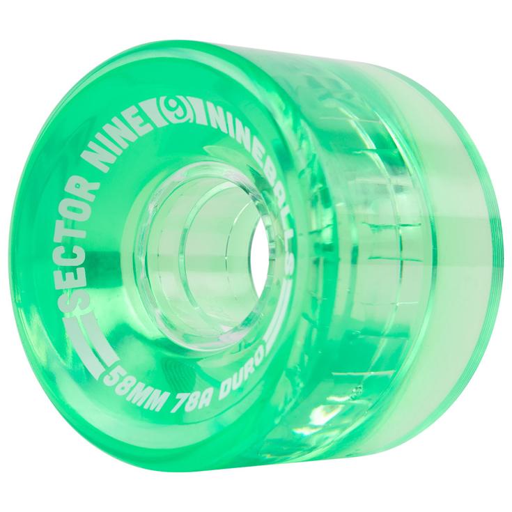 Sector 9 Roues longboard skate 58Mm 78A Offset Nineballs Green Présentation