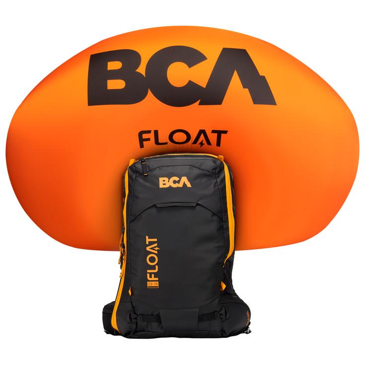 BCA Sac airbag Float E2 15L Black Orange Présentation