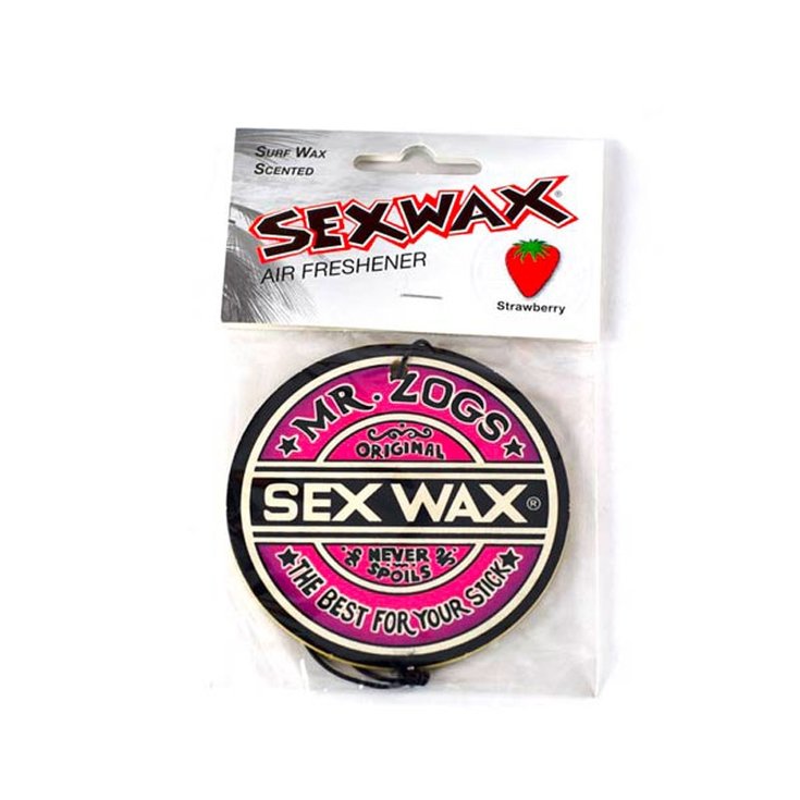 Sex Wax Désodorisant Auto Auto Air Freshners - Strawberry Présentation