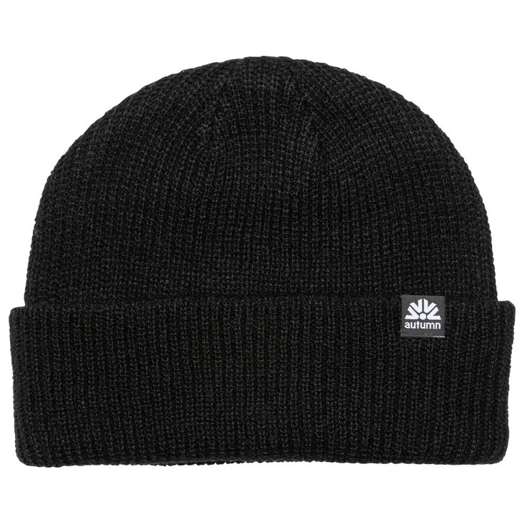 Autumn Bonnet Simple Beanie Black Présentation