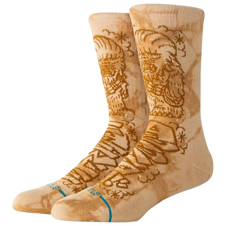 Stance Chaussettes Crew Sock Dj Chewie Crew Sand Présentation