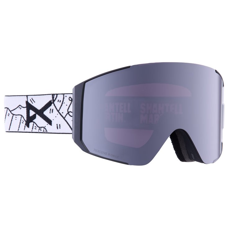 Anon Masque de Ski Sync Shantell Martin Perceive Sunny Onyx + Perceive Variable Violet 