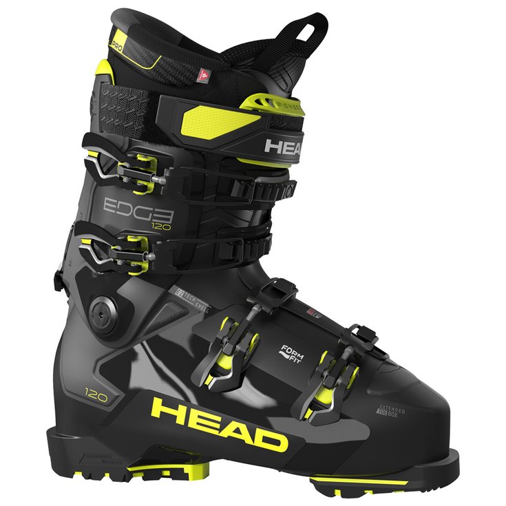Head Chaussures de Ski Edge 120 Hv Gw Black Yellow Détail