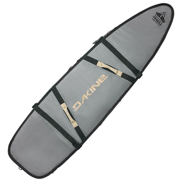 Dakine Housse Surf World Traveler Quad Surfboard Roller Bag Castlerock Stone Présentation