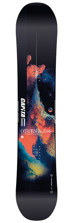 Capita Planche Snowboard Outerspace Living - 150 Présentation