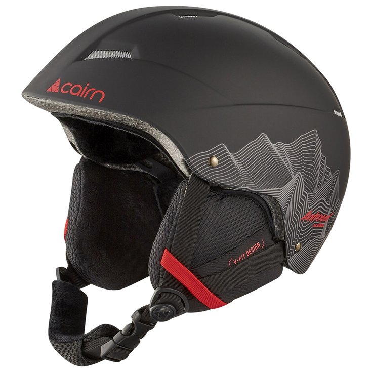 Cairn Casque Andromed Mat Black Relief Présentation