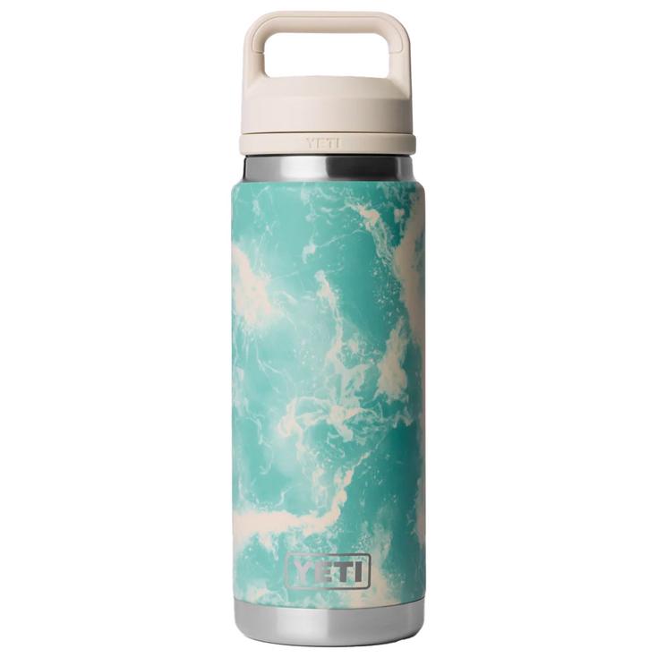 Yeti Gourde Rambler 26 Oz (760ml) Seafoam Pattern Présentation