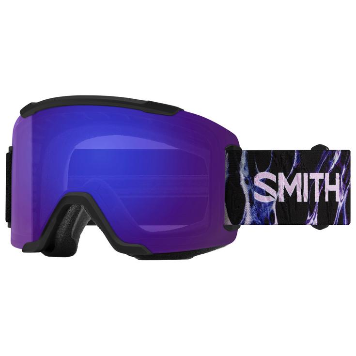 Smith Masque de Ski Squad 2 Black Flex Plasma Chromapop Everyday Violet Mirror + Clear Présentation