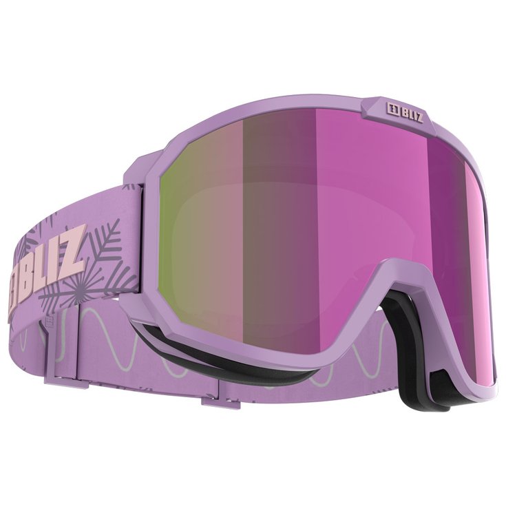 Bliz Masque de Ski Rave Jr Matte Purple Brown Purple Multi Présentation