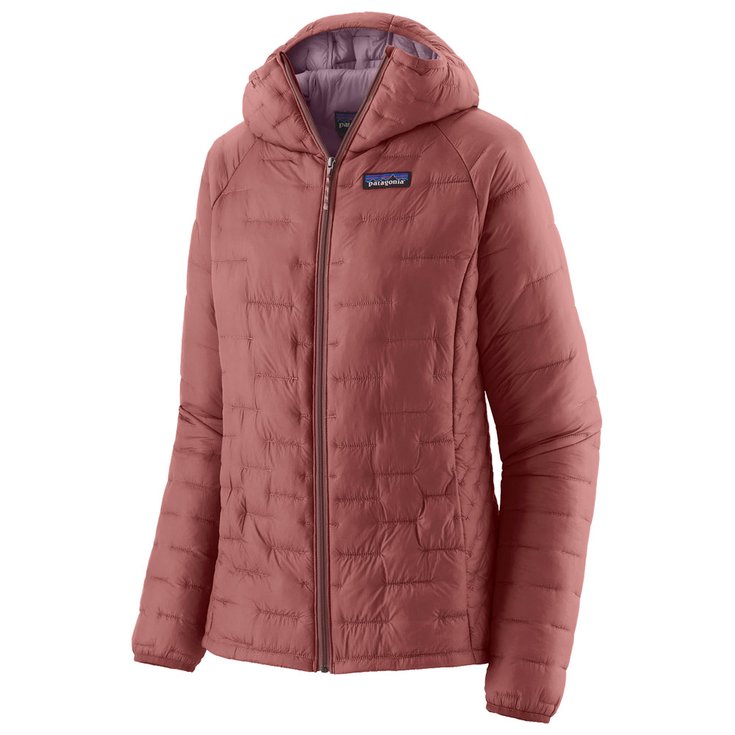 Patagonia Doudoune Micro Puff Hoody W's Dulse Mauve Présentation